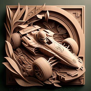 3D модель St F1 2009 игра (STL)